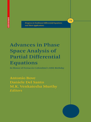 cover image of Advances in Phase Space Analysis of Partial Differential Equations
